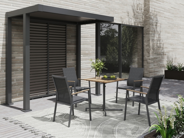MWH Grillzebo Pavillon 259,5x154x240cm