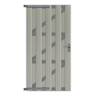 Elephant Basic Gartentor WPC Bicolor-weiß 90x180cm inkl. Beschläge Elephant Basic Gartentor WPC Bicolor-weiß 90x180cm inkl. Beschläge