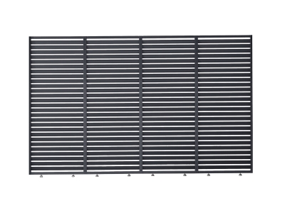 MWH Abierto Lamellen-Seitenwand 371x234,5cm