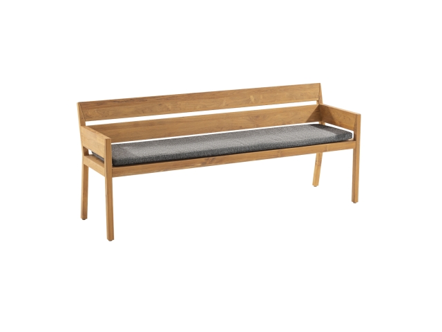 Niehoff Ann Polsterauflage grau 172x58cm f�r Armlehnbank 180cm