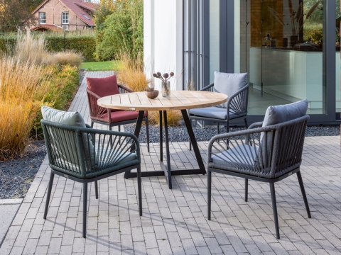 Niehoff Milan-Pino Gartenm�bel-Set 5-teilig