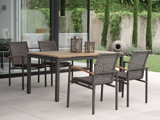 Stern Lucy Gartenm�bel Set Teak Gr��e M