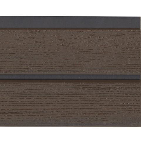 Elephant Steckzaun Set Rhombus WPC 180x178cm Ipe black co-extrudiert