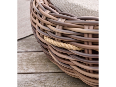 Apple Bee Cocoon Daybed Boucle Cream inkl. Kissen 220x220x92cm