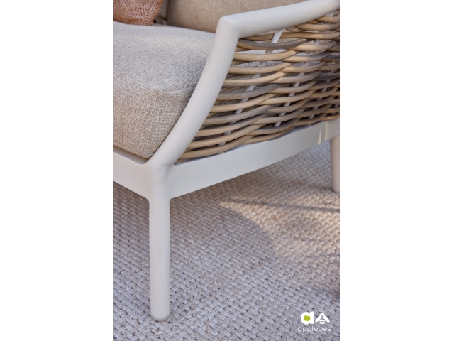 Apple Bee Milou 2-Sitzer Sofa Oyster