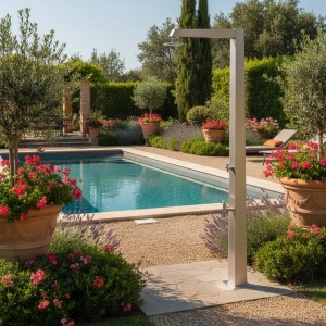 Ideal Gartendusche Niagara Typ Selbstschlussventil - Modell 36 mit Heizband