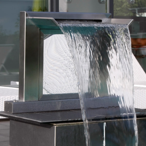 Ideal Schwalldusche Aquarius mit DMX Steuerung