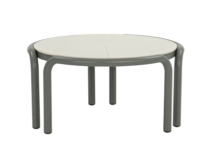 Apple Bee Lugano Kaffeetisch 80cm Taupe