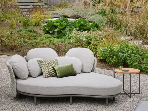 Apple Bee Chill Out Daybed 226cm, Alu taupe