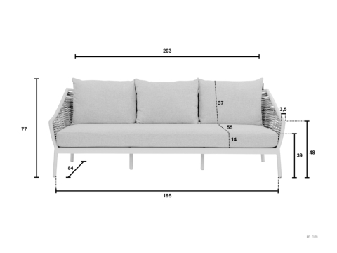 Apple Bee Milou-Monaco Lounge-Set 3