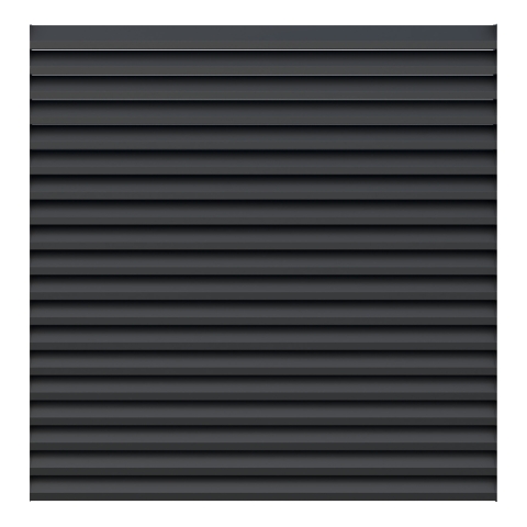 GroJaLumino Rhombus Steckzaun Set 180x180cm anthrazit