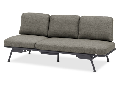 Zebra Somerset 3-Sitzer Sofa Aluminium graphite 198cm x 81cm x 78 cm Zebra Somerset 3-Sitzer Sofa Aluminium graphite 198cm x 81cm x 78 cm
