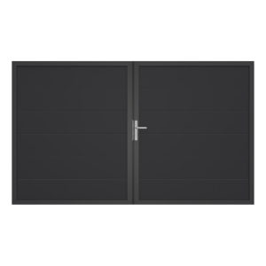 Groja BasicLine Nova Doppeltor DIN Links Sonderbreite H:180cm Anthrazitgrau DB703 Groja BasicLine Nova Doppeltor DIN Links Sonderbreite H:180cm Anthrazitgrau DB703