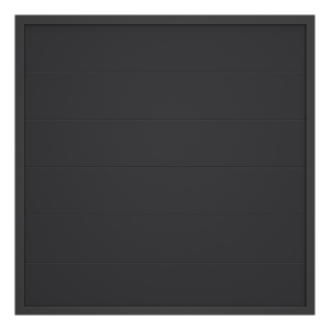 GroJa BasicLine Nova Anthrazitgrau Sonderma&szlig; Breite 30-180 cm H&ouml;he 180 cm