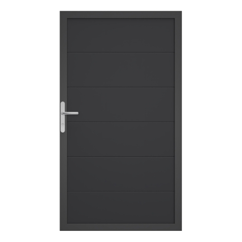 Groja BasicLine Nova Universaltor 100x180cm Anthrazitgrau DB703