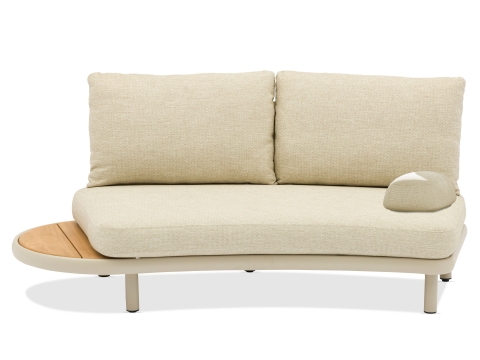 Zebra Wave 2-Sitzer light taupe 174,5x116cm