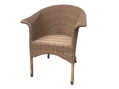 Zebra Hastings Sessel Havanna 2,5mm Rundgeflecht, geschwungene Armlehnen Zebra Hastings Sessel Havanna 2,5mm Rundgeflecht, geschwungene Armlehnen
