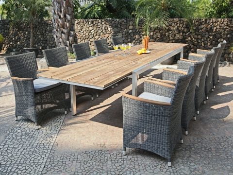 Zebra Gartenm�bel-Set Status-Kubex 10