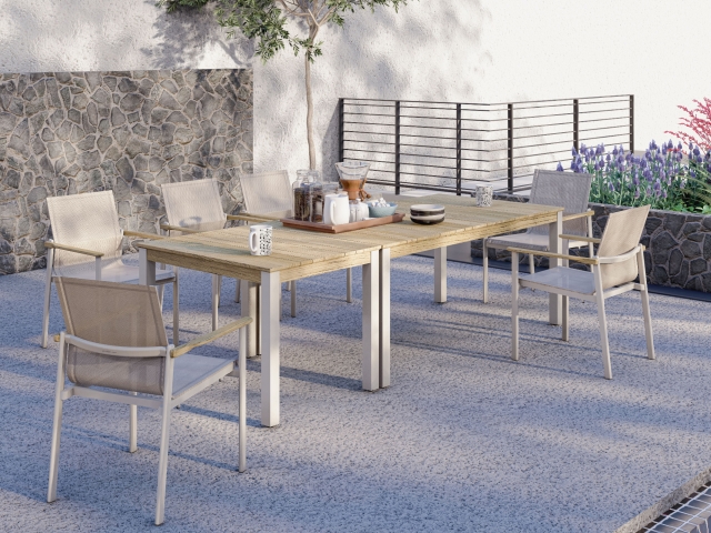 Zebra Gartenm�bel-Set Enox-Derex