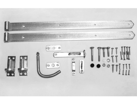 Jorkisch Beschlagsatz f�r Bohlenzaunt�r