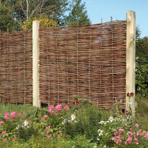 Haithabu Flechtzaun Haselnuss 90x180 cm Haithabu Flechtzaun Haselnuss 90x180 cm