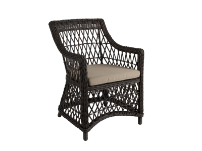 Brafab Beatrice Diningsessel braun, inkl. Sitzkissen Brafab Beatrice Diningsessel braun, inkl. Sitzkissen