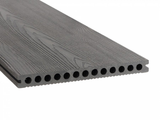 DreamDeck WPC Plus XL anthrazit - Terrassendiele 23x240x4000mm