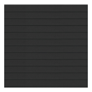 Elephant Steckzaun Fusion WPC anthrazit, Leiste anthrazit 180x174cm Elephant Steckzaun Fusion WPC anthrazit, Leiste anthrazit 180x174cm