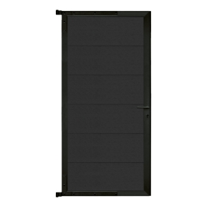 Elephant Zauntor Fusion MAX WPC anthrazit, Rahmen anthrazit 100x174cm inkl. Beschlag Elephant Zauntor Fusion MAX WPC anthrazit, Rahmen anthrazit 100x174cm inkl. Beschlag