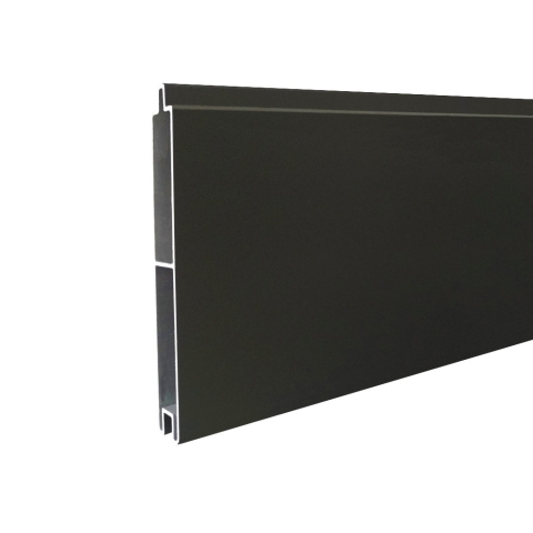 Elephant Aluminium Steckzaun Fusion anthrazit, Leiste anthrazit 180x174cm