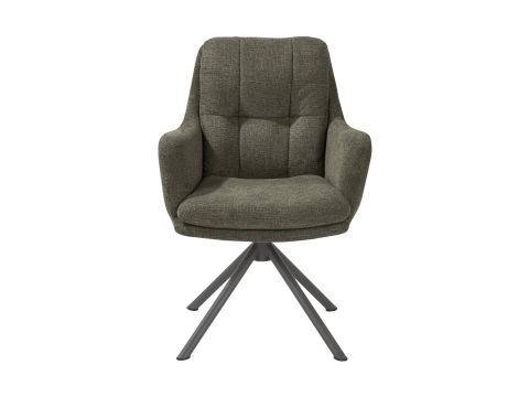 Habufa Madelaine Armlehn-, Drehstuhl - Vada Moos Gr�n