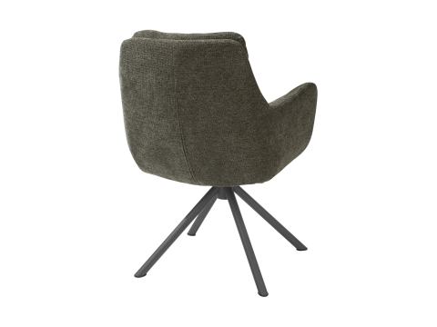 Habufa Madelaine Armlehn-, Drehstuhl - Vada Moos Gr�n