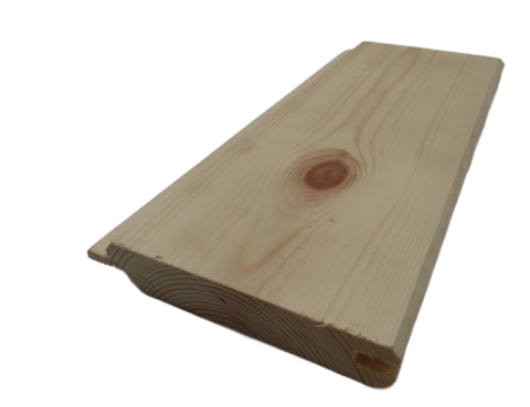 Profilbrett Duo Soft-Fasebrett 21x121 mm europ. L�rche unbehandelt