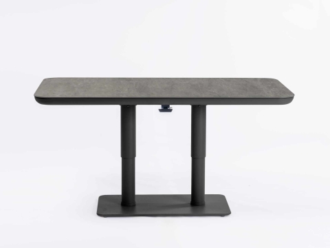 Zebra Move Tisch 140x80x51-71cm graphite h�henverstellbar