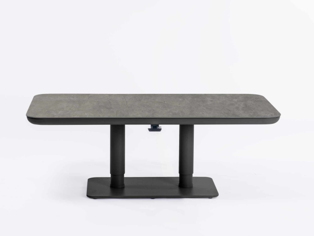 Zebra Move Tisch 140x80x51-71cm graphite h�henverstellbar