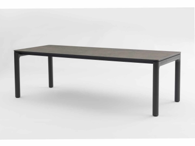 Zebra Vero Tisch 240x100x75cm graphite