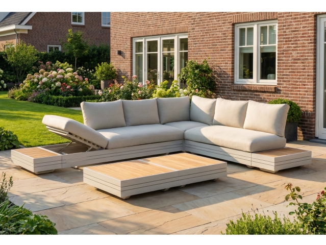 Zebra Cubo Neo Lounge Set light taupe