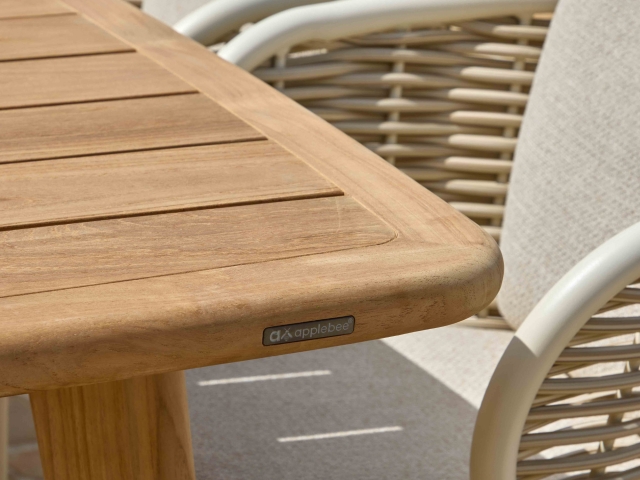 Apple Bee Martinique Dining Tisch 250x110cm Teakholz