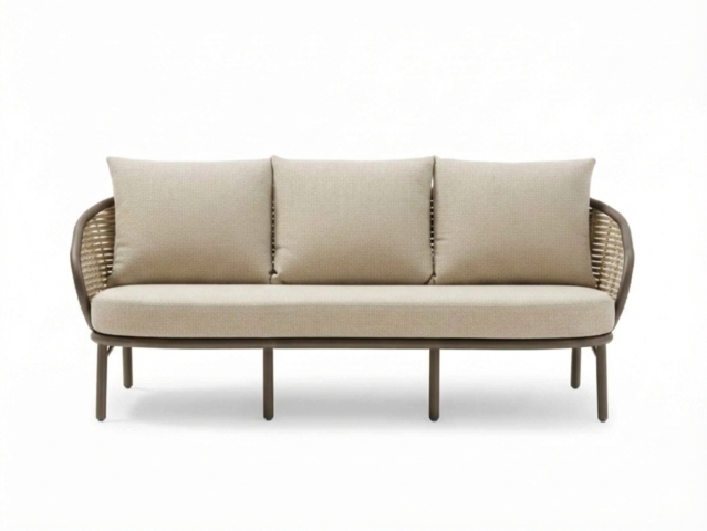 Apple Bee Pine Key 3-Sitzer Sofa bronze 191cm