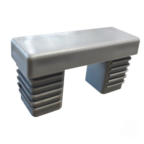 Elephant Pfostenkappe grau f�r Wandanschlussleiste 68x25 mm