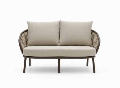 Apple Bee Pine Key 2-Sitzer Sofa bronze 134cm