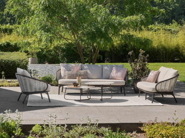 Apple Bee Pine Key Loungesessel bronze