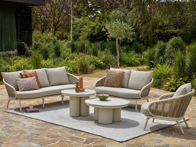 Apple Bee Pine Key 2-Sitzer Sofa oyster 134cm