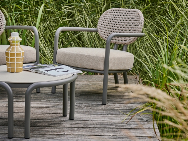 Apple Bee Lugano Lounge-Set Taupe