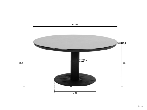 Apple Bee Bora Bora LOW Dining Set