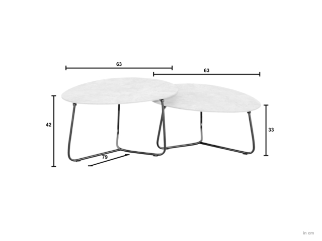 Apple Bee Pine Key Lounge Set 2 oyster