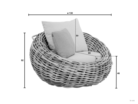 Apple Bee Cocoon Lounge-Set gr�n ca. 496x260cm