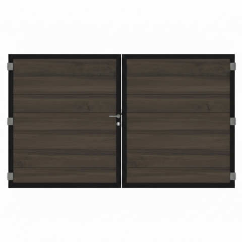 Osmo Multi Fence Co-Extrusion Lightbrown Doppeltor Sonderma�