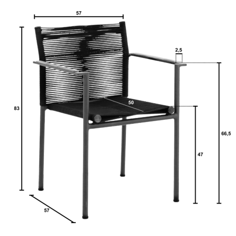 Apple Bee Jakarta Dining-Set 8 olive ca. 234x234cm