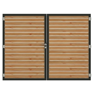 Osmo Alu Fence Rhombus Lärche Doppeltor Sondermaß Osmo Alu Fence Rhombus Lärche Doppeltor Sondermaß